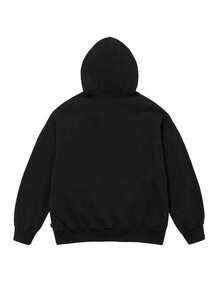 Iron-MandoS  Japanese Anime Cartoon Pullover Hoodies Printed Hoodies Men's And Women's Hoodies Vintage Unisex Hoodie With Pockets Long Sleeve Casual Top Men & Women Graphic Hoodies & Sweatshirts Funny Hoodie Spring Autumn And Winter Streetwear Clothes For Male & Female - 黑色 - 查看 3