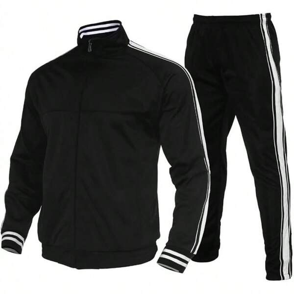 Mens 2 Piece Tracksuit Sets Casual Jogging Sweat Suits, Activewear