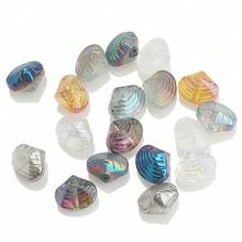 30pcs 12mm Candy Lollipop Snail 11*16mm Dolphin Crystal Glass Spacer Beads, Electroplated Color, DIY Jewelry Craft Materials For Necklace, Bracelet, Earring, Holiday & Birthday Gifts