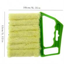 5pcs Removable Venetian Blind Cleaning Brush, Multi-Functional Household Window Curtain Cleaner, Air Conditioner Fan Dust Removal Brush - A - View 2