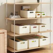 1pc Home Kitchen Storage Box, Drawable Folding Storage Box, Dining Room Storage Box, Retractable Drawer Type Storage Box, Home Storage Box, Storage Artifact, Cabinet Storage Snack And Miscellaneous Separate Storage Box, Back To School Dormitory Space Storage Box