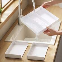 Expandable Drawer Organiser – Adjustable Kitchen Utensil Tray For Forks, Spoons, Knives And Chopsticks, Multi-Compartment Divider, Durable Plastic, Space-Saving Design (Height Under 27cm), Kitchen Storage | Modern Kitchen Accessory | Multi-Purpose Organiser For Drawers And Tables