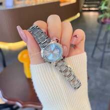 Reloj de muñeca pequeño y redondo, delicado y compacto, regalo de cumpleaños/Navidad