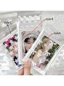 50个/100个礼品袋；礼品包装用品；礼品包装袋印刷自粘袋小卡片OPP包装袋简易透明包装自封袋 - 彩色 - 查看 9