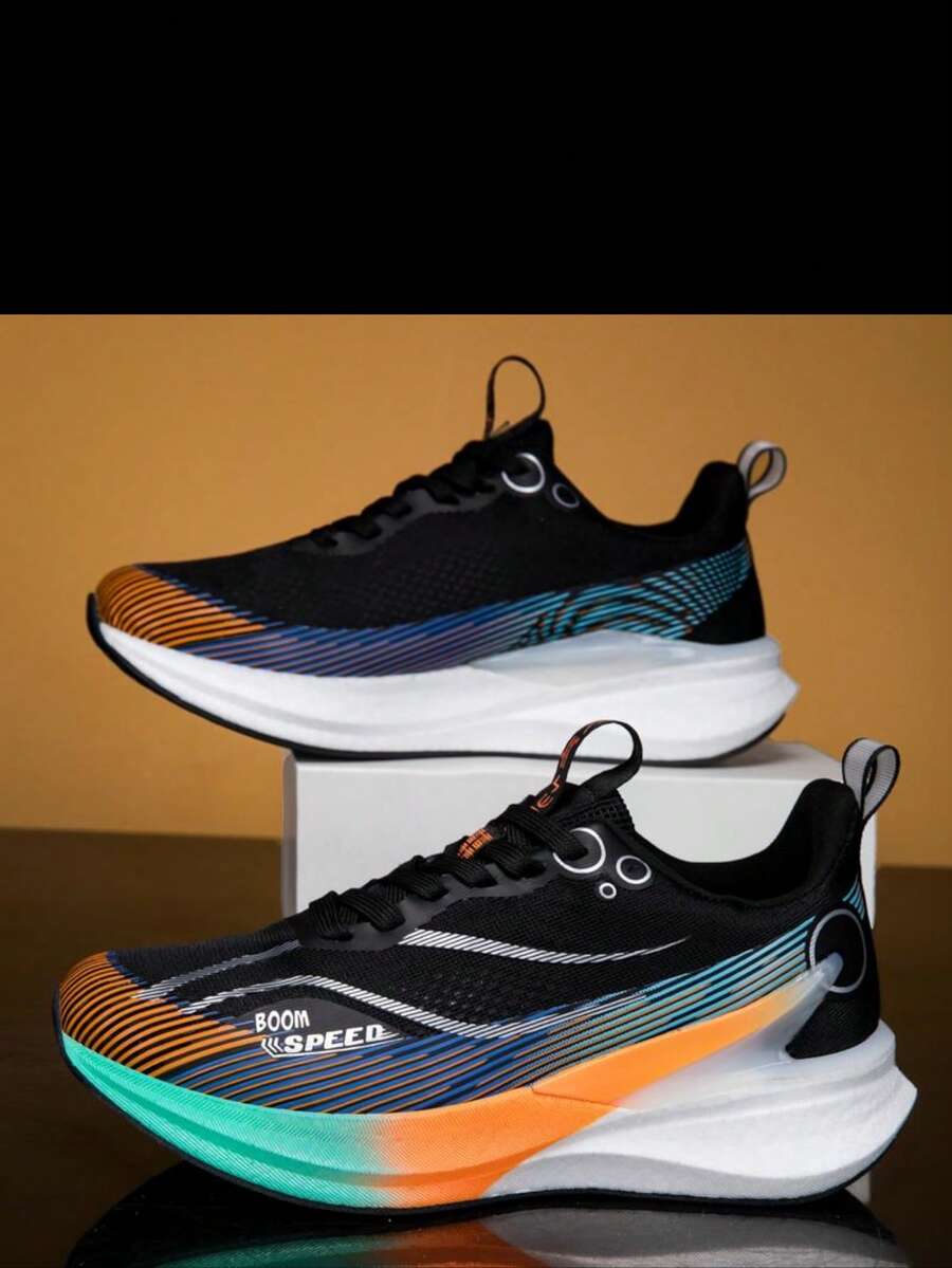 Unisex Professional Running Shoes - Lightweight & Breathable, Soft Cushioned Sole, Suitable For Road & Outdoor Use, Multi-Function Non-Slip Shoes For Marathon, Trail Running, Cycling, Racing, Aerobics, Hiking, Climbing, And Casual Urban Sports