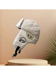 Neue Ankunft Wintermütze mit Ohrenschutz, thermisch gefütterter windundurchlässiger Skimaske Beanie für Radfahren, Outdoor-Aktivitäten, hält Nacken und Ohren warm