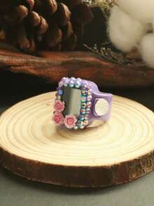 1支/6支/8支/12支装春季花卉 | 树脂永生花计数器，斋月家庭聚会礼物计数计数器