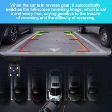 Universal Car Rear View Camera 4 LED HD Night Vision Reversing Reverse Parking Waterproof Auto Backup Camera Monitor Monitoring