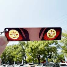 Ghost Extinguish Eyes Transparent Card Anime Acrylic Periphery Keychain Birthday Gift - Christmas Gift - Perfect Gift - Gift - Multicolor - View 3