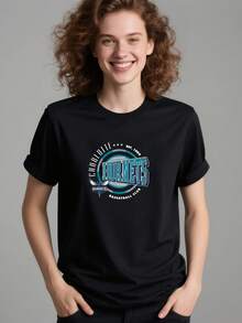 NBA T-Shirt Official Charlotte Hornets Rant T-Shirt,Loose-Fit Basketball Sports Top, Suitable For Basketball Enthusiasts And Team Fans. Made Of 220 Grams Pure Cotton, Single-Sided Printed Round Neck Short-Sleeve T-Shirt, Suitable For Wearing In All Seasons. - 顏色5 - 查看 1