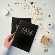 1 pieza Cuaderno A5 con plan innovador y práctico de 3 años 2026-2028, libro de planificación anual, semanal y diaria, gestión del tiempo, manual de eficiencia, establecimiento de objetivos, planificación de proyectos, tapa dura, aplicable para estudiantes, diario de trabajo, horario de estudio