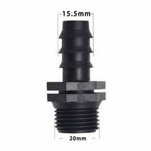 1/2 3/4 Innen- und Außengewinde zu 1/2 3/4 1 Zoll Gartenschlauch Tülle Verbinder 16mm 20mm 25mm Kunststoff Bewässerungsrohr Fitting