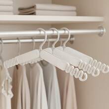 1/4pcs Foldable Travel Hanger, Portable Non-Slip Clothes Drying Rack, Underwear, Socks, Camisoles Rack, With Grips For Straps, Compact Space Saver For Hotel, Dorm & Home Laundry, Travel Essential