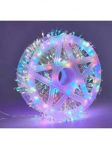 200/300/600 LED Ciepłe Białe/Wielokolorowe Lampki Choinkowe, Wieniec DIY, Dekoracja na Boże Narodzenie, Halloween, Wesele, Impreza, Urodziny, Energooszczędne Diody LED, Wytrzymały plastik, Lampki Firefly, Dekoracyjne Lampki Choinkowe, Odpowiednie dla Organizatorów Przyjęć i Planistów Wydarzeń