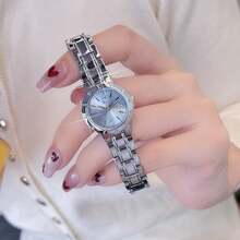 Reloj de muñeca pequeño y redondo, delicado y compacto, regalo de cumpleaños/Navidad