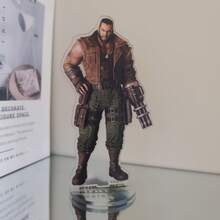 Figura de acrílico de Cloud Strife de Vii Rebirth Anime, modelo de accesorio, figura de escritorio, decoración, regalo, colección de niños