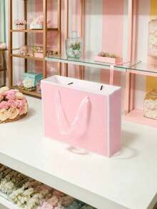 1 buc/, 10 buc/, Sacoșe de cumpărături, Sacoșe de ambalare cu mânere, Geantă decorativă cu funde, Geantă de mână albă din hârtie de mare capacitate, Halloween Ziua Recunoștinței Crăciun Anul Nou Nuntă Ziua de naștere Pachet cadou, Sacoșă de cumpărături simplă în culoare solidă, Consumabile pentru afaceri mici, Cele mai ieftine articole disponibile, Cutii de împachetat cadouri pentru bijuterii pentru petrecerea de Crăciun, Nuntă de vară, Sezonul nunților, Petrecere în aer liber, Petrecere de sărbători