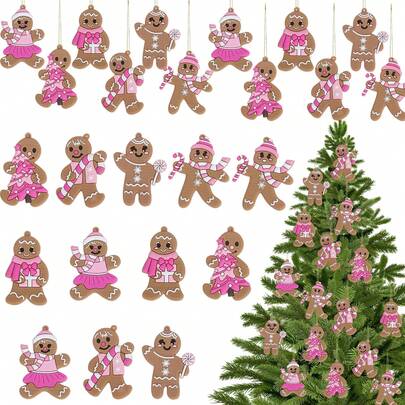 12 Pieces Christmas Hanging Ornaments Christmas Tree Decorations Cute Xmas Hanging Ornaments Traditional Xmas Tree Party Decors,Christmas Tree,Santa Claus,Christmas Decorations,Gingerbread House,Christmas Gifts Christmas Tree Hangings,Christmas Gifts