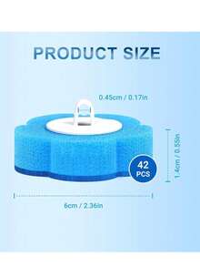 Înlocuire perie de toaletă de unică folosință, Cap de perie de toaletă de unică folosință, Cap de perie de toaletă de schimb de unică folosință, Cap de schimb de unică folosință, Perie de toaletă de unică folosință pentru acasă cu cap de perie detașabil și înlocuibil pentru curățarea toaletei