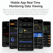 NEUE Smartwatch-Armband, 5ATM wasserdicht, Herzfrequenzüberwachung, Blutsauerstoffüberwachung, Stresserfassung, Verfolgung des weiblichen Menstruationszyklus, Schütteln zum Fotografieren, mehrere Trainingsmodi, Schlafüberwachung, Schrittzähler, das perfekte Geschenk für Ihre Freundin.