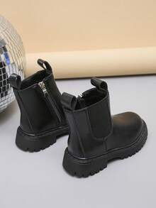 Mädchen wasserdichte Outdoor Seitlicher Reißverschluss Komfort Chelsea Knöchel Stiefel Kampf Knöchel Stiefeletten (Kleinkind/Kleine Kinder/Große Kinder)