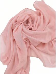Pashmina, Fular, Pañuelo Suave al Tacto, Accesorio Versátil que Aporta Estilo y Equilibrio a Cualquier Outfit, 100% Poliéster, Elegante y Fácil de Cuidar - Verde - Ver 5
