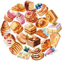 56 Creative, Cute, High-Definition And Waterproof Pet Transparent Stickers For InS-Style Dessert Cakes - 1 - 查看 6