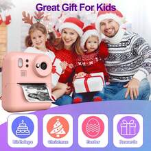 Instant Printing Of Children's Cameras,Instant Digital Video Cameras For Children,Christmas And New Year Gifts For Girls And Boys Aged 3-12,Portable Toys For Cameras For Children Aged 3,4,5,6,7,8,9 And 10,With Individual Items And Camera Sets For Everyone To Choose From