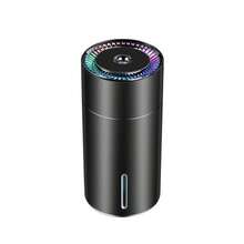 Car Humidifier Aromatherapy Machine, Intelligent Car Start-Stop Car Perfume Air Purification Aromatherapy Sprayer, Humidifier Home Desktop Small Smart Rechargeable Spray Wireless Purifier - Black - View 1