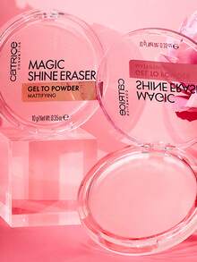 Catrice Magic Shine Eraser Gel To Powder 010 Camera Ready,Gel-to-Powder,Soft Focus Matte,Oil-Control & Long Session,Proes-Jurning,Proes-Ministry,Long Wear Setting,After Make-Up Setting,10g/Net W.0.35oz. - 010 Camera Ready - 查看 12