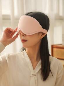 1pc 3D Sleep & Light Blocking Eye Mask, Specially Designed For Adults, Reduces Fatigue, Breathable & Pressure-Free, Yoga Meditation Eye Mask, Nap Capsule Eye Mask, Travel Essential, Father's Day, Mother's Day, Christmas Gift - Multicolor - View 5