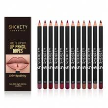 Lápiz labial de hilo de boca suave y silenciosa de 12 colores, de larga duración y sin decoloración - Multicolor - Ver 2