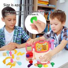 Kids Cash Register For Preschool, Pretend Play Shopping Store Playset, Cash Register Learning Toy, Pretend To Run A Shop, Develops Early Math Skills Learning Toys, Includes Toy Credit Card And Play Money
