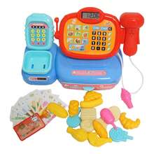 Kids Cash Register For Preschool, Pretend Play Shopping Store Playset, Cash Register Learning Toy, Pretend To Run A Shop, Develops Early Math Skills Learning Toys, Includes Toy Credit Card And Play Money