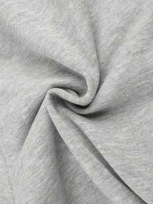 1件装少女休闲室内/室外保暖运动裤，带口袋，适合春、秋、冬季穿着。 - 灰色 - 查看 7