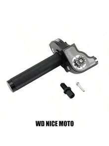 7/8'' 22MM Motorcycle Throttle Handle, CNC Aluminum Alloy Quick Twist Throttle Assembly, Suitable For CRF CR YZ EXC SSR TTR DRZ DR RM CRF50 XR50 50 70 110 125 230 250 Off-Road Motorcycle - A - View 14