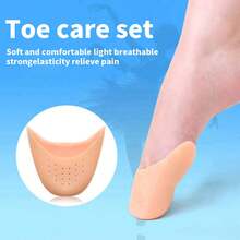 1 Pair TPR Toe Protector, Forefoot Pad, Dance Anti-Friction Sleeve, Anti-Pain/Breathable Non-Slip, Suitable For Ballet, High Heels, Essential For Dance Practice - Multicolor - View 6