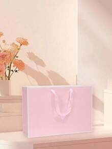 1 buc/, 10 buc/, Sacoșe de cumpărături, Sacoșe de ambalare cu mânere, Geantă decorativă cu funde, Geantă de mână albă din hârtie de mare capacitate, Halloween Ziua Recunoștinței Crăciun Anul Nou Nuntă Ziua de naștere Pachet cadou, Sacoșă de cumpărături simplă în culoare solidă, Consumabile pentru afaceri mici, Cele mai ieftine articole disponibile, Cutii de împachetat cadouri pentru bijuterii pentru petrecerea de Crăciun, Nuntă de vară, Sezonul nunților, Petrecere în aer liber, Petrecere de sărbători