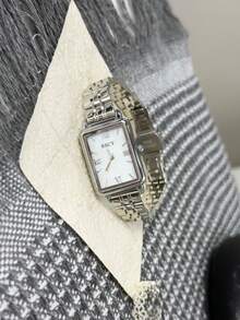 Reloj de mujer de cuarzo con esfera de nácar, regalo para cumpleaños, Navidad, Año Nuevo