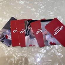 1 套/7 张 Kpop 专辑《ROMANCE UNTOLD》| 双面打印涂层 LOMO 卡 HeeSeung Jake JungWon Jay 粉丝收藏礼物 - 彩色 - 查看 5