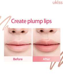 ukiss Velvet Mousse Lip Liner Pencil With Blending Brush, Matte Gel Lip Liner, Nourishing And Smooth Texture, Long-Lasting Color, Easy To Create Flawless Lip Makeup, Ideal For Everyday Makeup - H05 Creamy Apricot - View 5