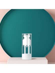 1pc Vacuum Compression Bottle, 15ML/50ML/100ML, Suitable For Lotion, Cosmetic Spray Bottle, Skincare, Shower Gel, Shampoo And Perfume Travel Portable Empty Bottle