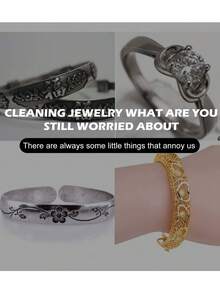 Cleaning Agent - Gemstones, Jewelry, Metals, Diamonds, Necklaces And Silver Ornaments, Bracelets, Astringent, Beads, Including, Gifts, Christmas Presents, Home, Outdoor Maintenance For Halloween And Other Gifts, Liquid Facial Cleanser, Metal Diamond Necklace Cleaning, Polishing And Cleaning Silver - Clean, Bright, And Anti-Oxidation Jewelry Style. Spray Freely To Remove Oxidized Silver, Fresh Diamond Ring Agent (Including Detailed Description)