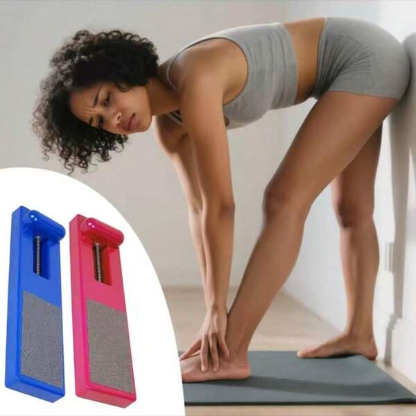Professional Ballet Dancer Arch Muscle Strength Trainer - Durable Plastic Ergonomic Design, Adjustable Resistance, Portable Non-Electric Grip Trainer, Suitable For Ballet Dancers And Fitness Enthusiasts (Rose Red / White / Blue), Home Fitness Equipment Leg Exercise Machine
