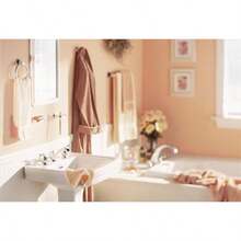 Donnor Collection Chrome 6.25Inch Diameter Wall Mount Contemporary Bathroom HandTowel Ring P5860# DOUYYY