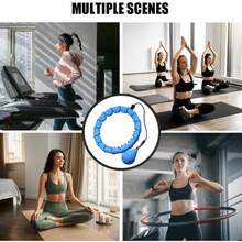 Adjustable Abdominal Exercise Circle, Abdominal Exercise Fitness Equipment, Gym Accessories, Detachable Design, Convenient And Practical, Suitable For Outdoor, Home, Home, Gym, Office, Beach And Other Occasions. Fitness Enthusiasts Can Enjoy The Fun Of Exercise Anytime, Anywhere