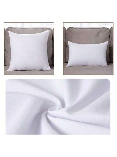 VOGRAC Cushion Filling 2/4/6 Units Of 100% Polyester Siliconized Hollow Fibers, High Recovery, Super Soft, Hypoallergenic, Sofa, Bed, Car. Variety Sizes 30x50/40x40/45x45/50x50/60x60/50x70/40x60 Free Delivery 24/48h To Spain (Peninsula) Fast view 5