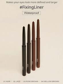 Bbia Last Auto Gel Eyeliner 03 Rose Brown, Gel Eyeliner Stift, einfach aufzutragen mit schneller Trocknung, langanhaltend, ultra-glatt, verschmierresistent, Lidschatten & Glitzer Eyeliner, Lipliner, Konturenstift, koreanisches Augen-Make-up, K-Beauty, koreanisches Make-up