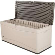 60012 Large Deck Box, 130 Gallon, Desert Sand/Brown - Xám - Xem 1
