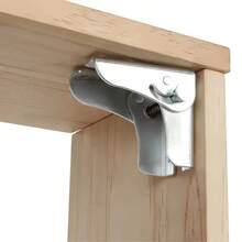 90° Self-Locking Folding Hinge | Thickened Steel Structure Load-Bearing System (Common For Tables, Stools, And Coffee Tables) | Industrial-Grade 10,000-Fold Test | Invisible Mounting Accessories | Furniture Transformation Kit